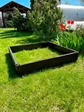 Грядка из дпк